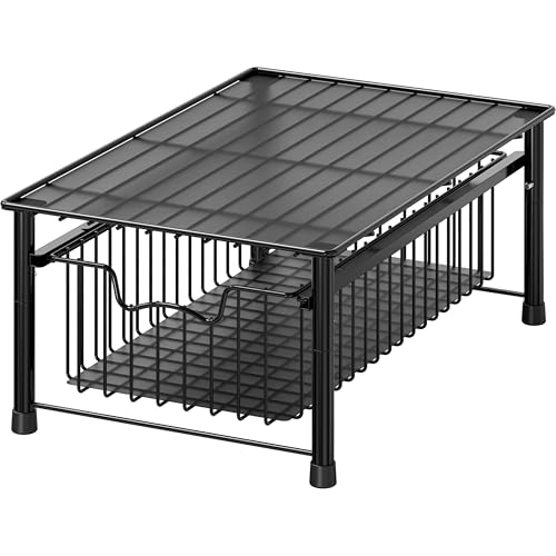 Stackable Sliding Basket Organizer Drawer