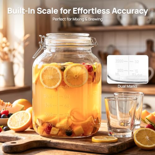 Glass Stoage Jars