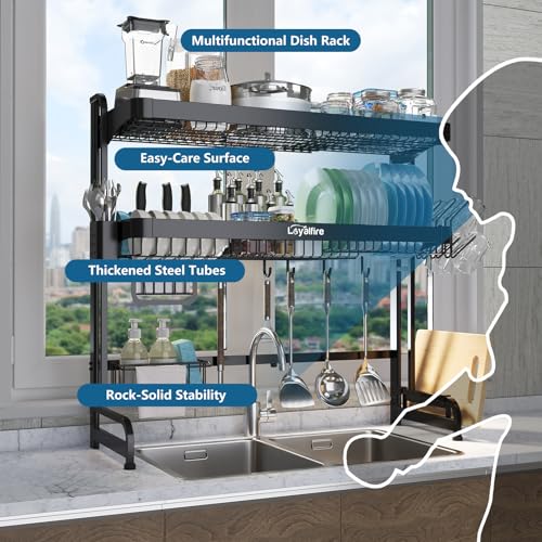 Over Sink Dish Drying Rack