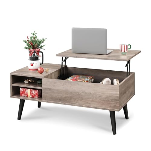 Lift Top Coffee Table with Hidden Storage