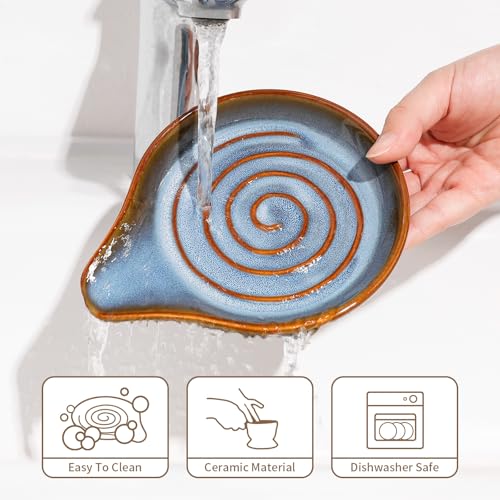 Ceramic Stove Top & Counter Spoon Holder