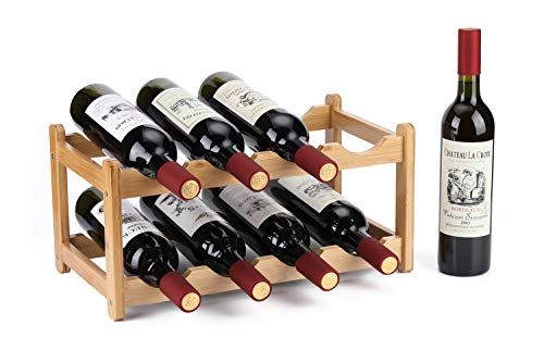 Eco Friendly Bamboo Wine Rack