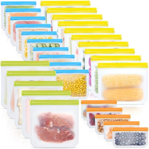 Reusable Silicone Food Storage Bags