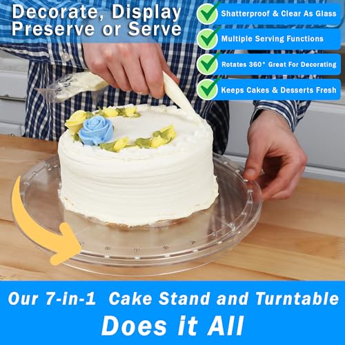 11 Inch Rotating Cake Stand