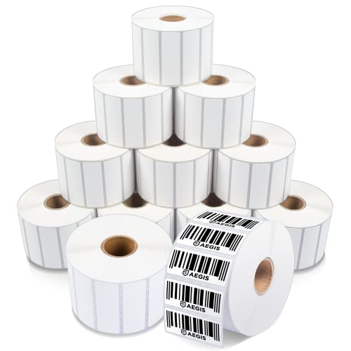 2 ¼” X ¾” Direct Thermal Labels for Barcodes