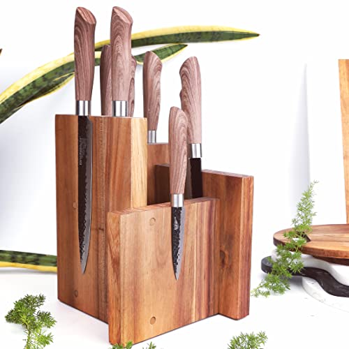 Magnetic Knife Block Holder Rack Magnetic Stands with Strong Enhanced Magnets Anti