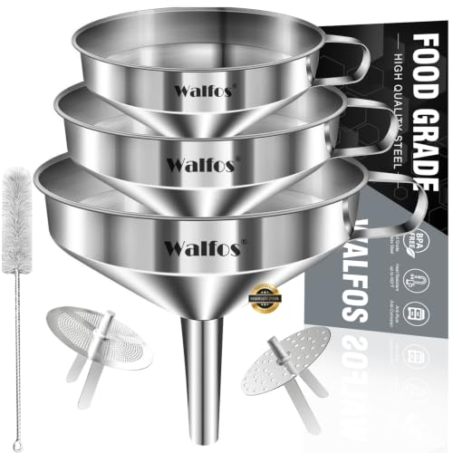 Kitchen Stainless Steel Funnels