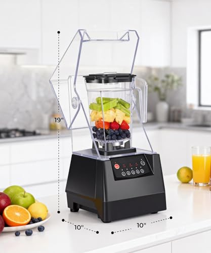 Commercial Professional Blender With Shield