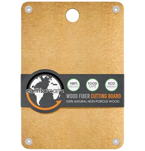 Earth’s Dreams Composite Wood Cutting Board 17” x 12”