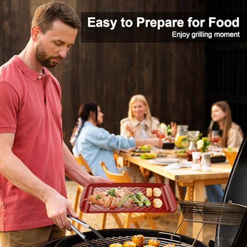 Grilling Prep and Serve Trays