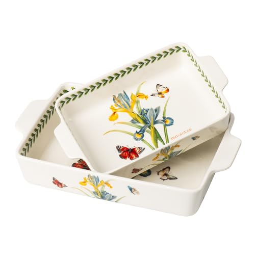 ONCCI In Glaze Ceramic Baking Dish Set of 2