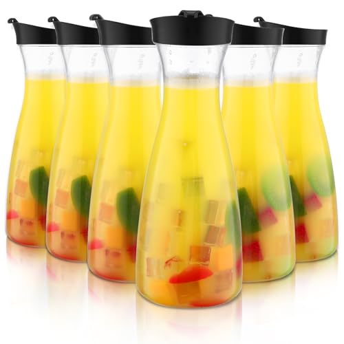 Plastic Carafe with Flip Top Lid