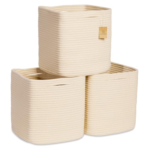 11" Cube Rope Baskets 3