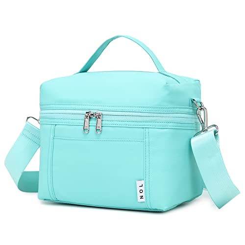 NOL Insulated Lunch Bags for Women Cooler Bag Lightweight Nylon Waterproof Lunch Box for Work