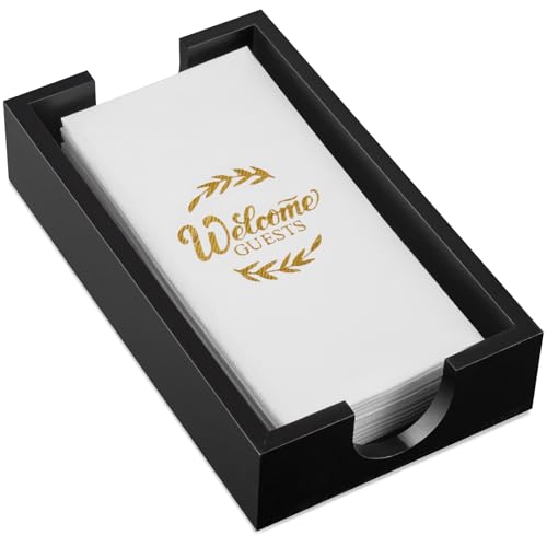 Wood Guest Towel Holder