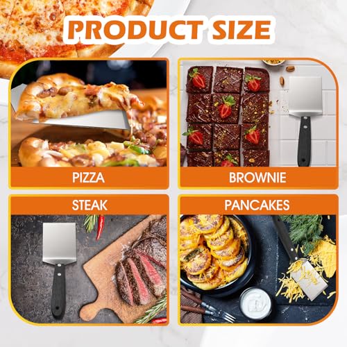 20 Pcs Small Pizza Spatula Bulk for Brownie Cookie Kitchen Serving