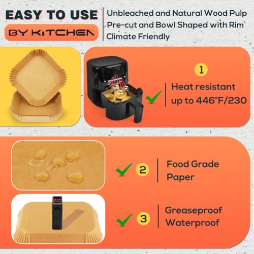 Air Fryer Disposable Parchment Paper Liners