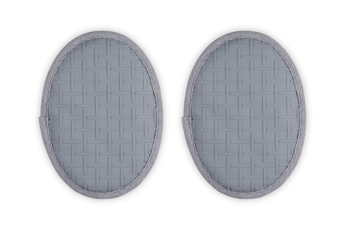Set of 2 Silicone Pot Grips (Charbon)