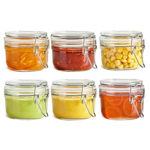 Glass Pantry Jars with Airtight Lids