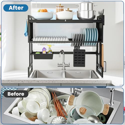 Over the Sink Dish Drying Rack