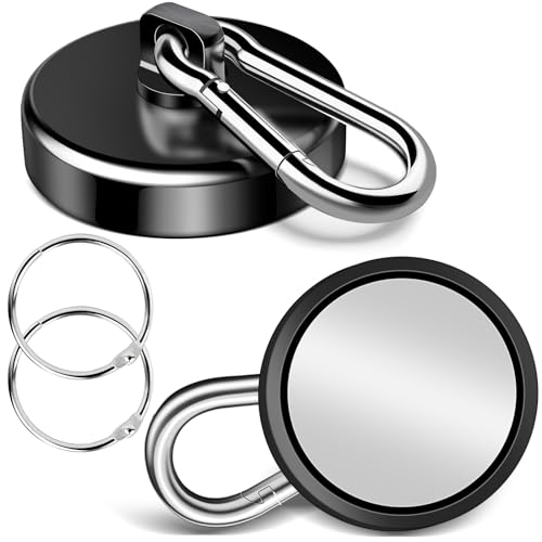 Heavy Duty Magnetic Hooks Strong Magnetic Hooks with Swivel Carabiner