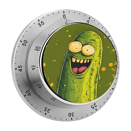 Funny Pickle Cartoon Kitchen Timer (Style-7 / One Size)