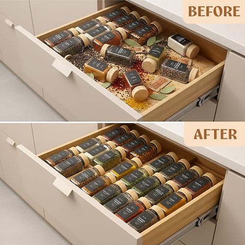 Spice Drawer Organizer