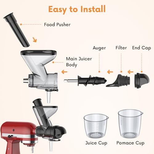 Juicer Attachment for Kitchenaid