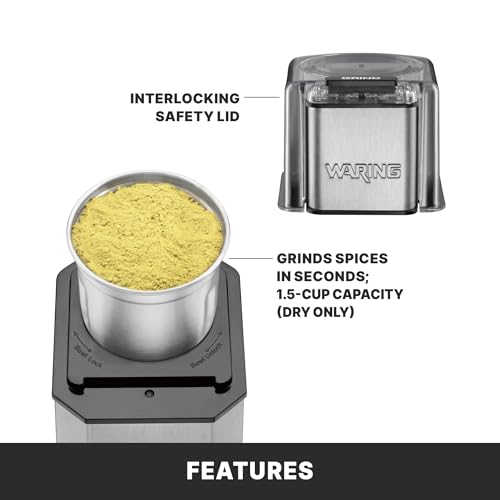 Electric Spice Grinder with 1.5 (Dry 1.5 Cup Grinder)
