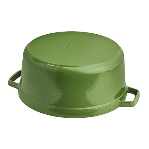 Cast Iron Round Dutch Oven (5.5-qt Round / Pistachio)