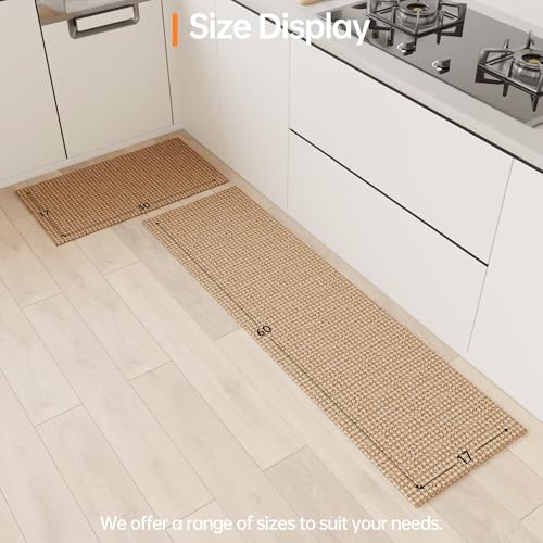 Kitchen Rugs and Mats Non Skid Washable