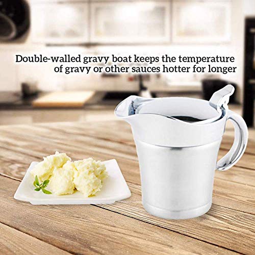Stainless Steel Sauce Boat (750ml)