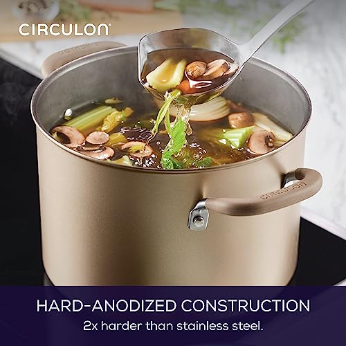 Premier Professional Hard Anodized Nonstick Cookware Induction Pots and Pans Set