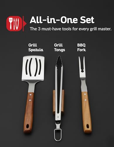 Extra Long Locking Grilling Tongs for Outdoor Grill