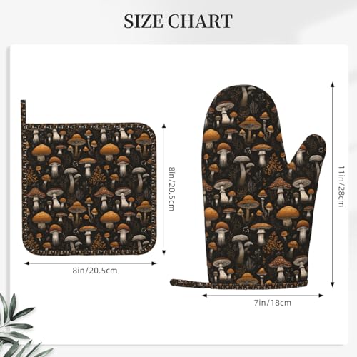 Oven Mitts and Pot Holders Set (A0968)