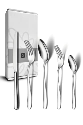 40 Piece Silverware Set for 8