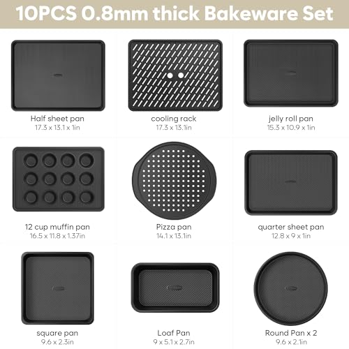 Nonstick Baking Pan Set