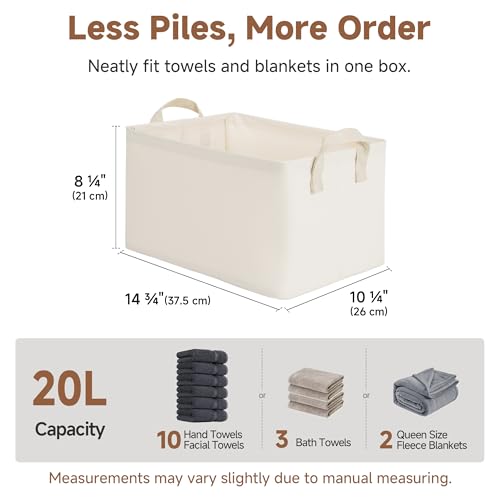 Storage Bins Fabric Storage Bins for Shelves