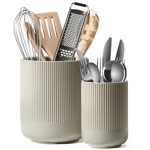 Ceramic Kitchen Utensil Holder for Counter
