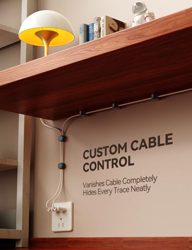 8 Pack Cord Organizer Magnetic Silicone Cable Clips