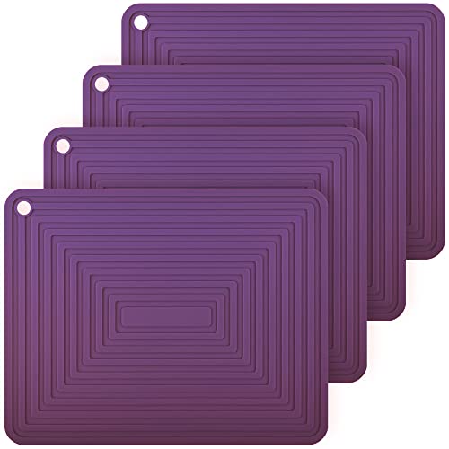 Trivets for Hot Dishes (H: Purple)
