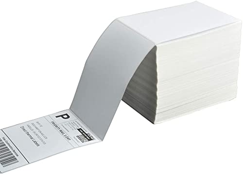 Fanfold 4" x 6" Direct Thermal Labels