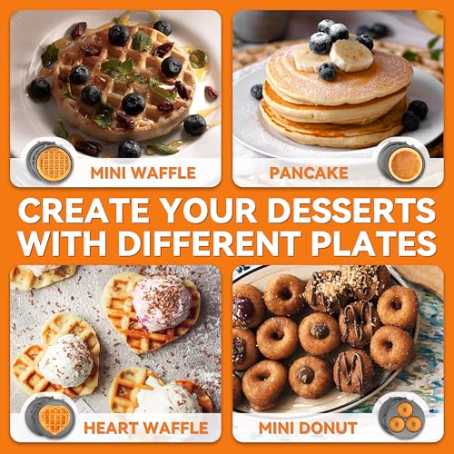 4 in 1 Mini Waffle Maker Set 05