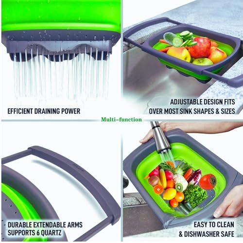 Collapsible Silicone Colander