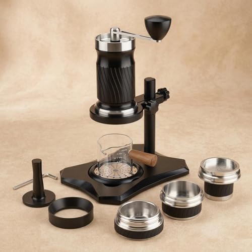 Portable Espresso Machine Manual Espresso Maker Lever Handheld Coffee Brewer With Silicone Seals And Easy Grip Body Suitable for Home Use Office Breaks Travel