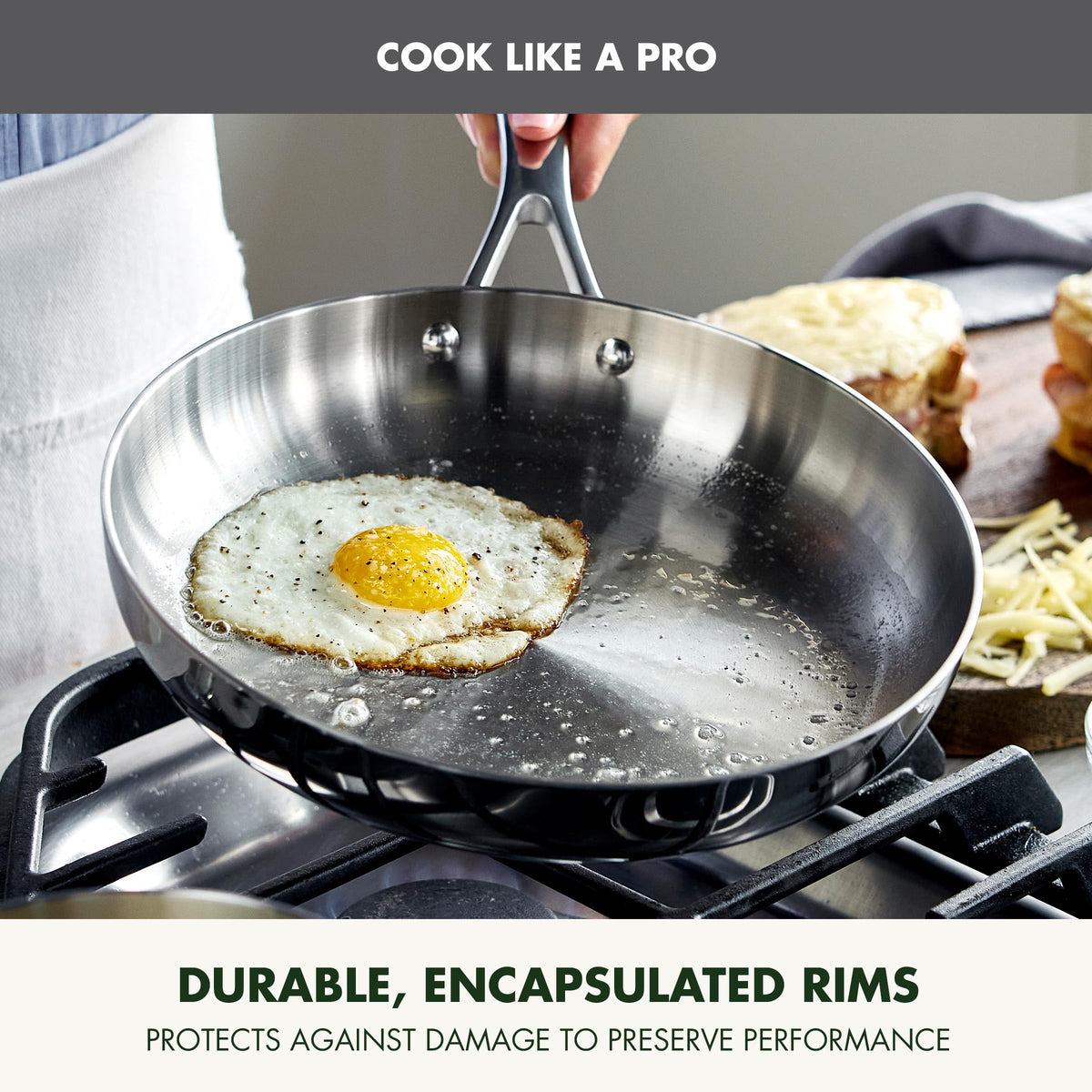 Valencia Pro Tri (10 Piece Cookware Set / Stainless Steel)