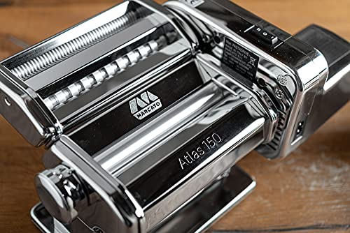 Made in Italy Atlasmotor 110V Electric Pasta Machine (150 mm Roller / Traditional)