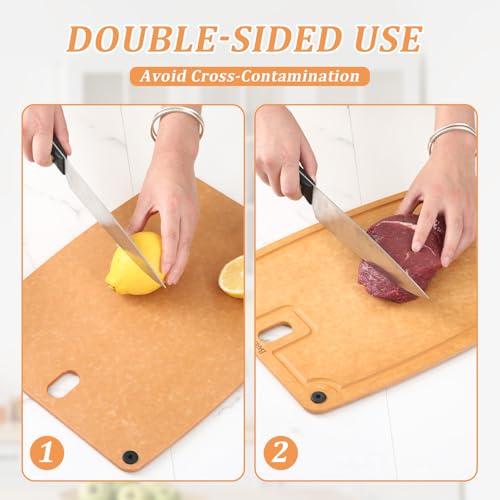 Large Cutting Boards for Kitchen Dishwasher (X-Large)