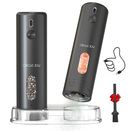 Gravity Salt and Pepper Grinder Set