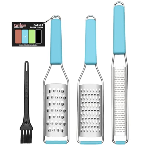 Cheese Grater Citrus Zester Lemon Zester Pack of 3